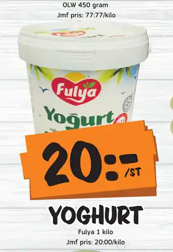 Bazaar Food market YOGHURT erbjuda