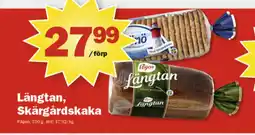Pekås Längtan rågbröd erbjuda