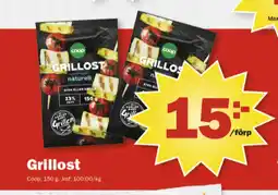 Pekås Coop grillost erbjuda