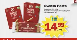 Pekås Kungsörnen pasta sorterad erbjuda