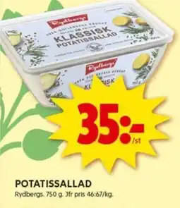 ICA Kvantum POTATISSALLAD erbjuda