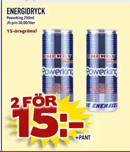 Matvärlden Tensta ENERGIDRYCK erbjuda