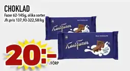 Nya Pulsen CHOKLAD erbjuda