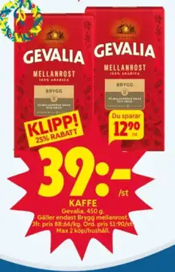Ica Hajen Lagpris KAFFE erbjuda