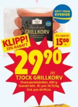 TJOCK GRILLKORV