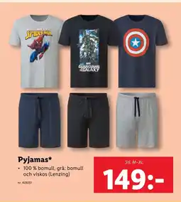 Lidl Pyjamas* erbjuda