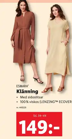 Lidl Klänning erbjuda