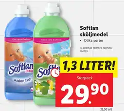 Lidl Softlan sköljmedel erbjuda
