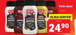 Lidl Felix såser erbjuda