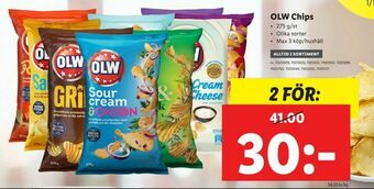 Lidl OLW Chips erbjuda