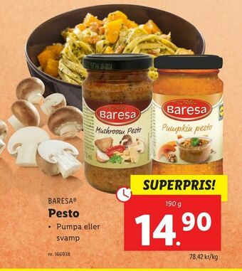 Lidl Pesto erbjuda