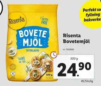 Lidl Risenta Bovetemjöl erbjuda