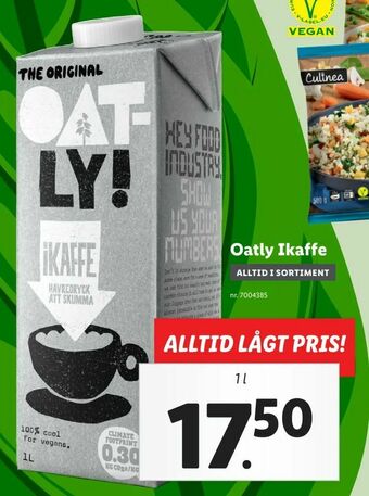 Lidl Oatly Ikaffe erbjuda