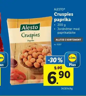 Lidl Cruspies paprika erbjuda