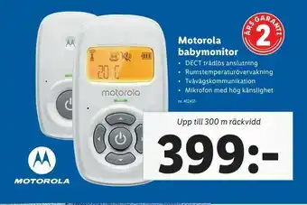 Motorola babymonitor