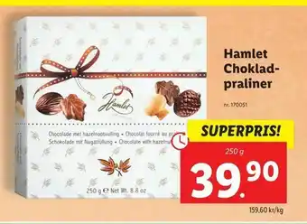 Lidl Hamlet Chokladpraliner erbjuda