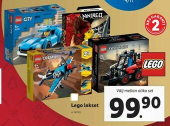 Lidl Lego lekset erbjuda