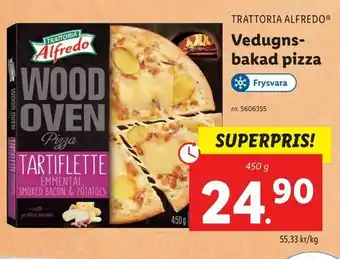 Lidl Vedugnsbakad pizza erbjuda