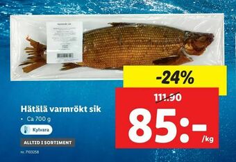 Lidl Hätälä varmrökt sik erbjuda