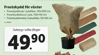 Lidl Frostskydd för växter erbjuda