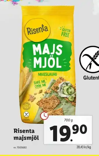 Lidl Risenta majsmjöl erbjuda