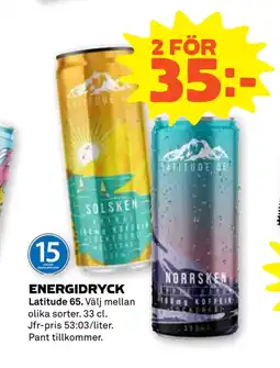 Stora Coop ENERGIDRYCK erbjuda