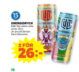 Stora Coop ENERGIDRYCK erbjuda