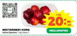 Stora Coop NEKTARINER I KORG erbjuda