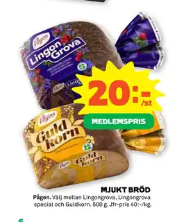 Stora Coop MJUKT BRÖD erbjuda