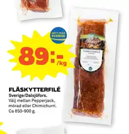 Stora Coop FLÄSKYTTERFILÉ erbjuda