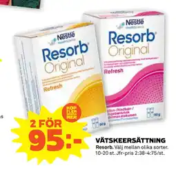 Stora Coop VÄTSKEERSÄTTNING erbjuda