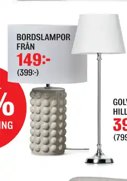 Mio BORDSLAMPOR erbjuda