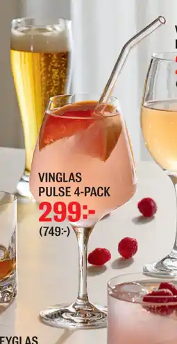 Mio VINGLAS PULSE 4-PACK erbjuda