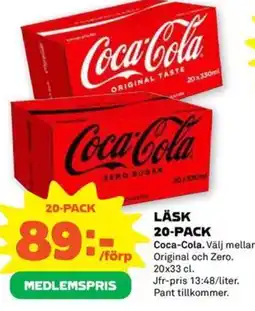 Coop Forum LÄSK 20-PACK erbjuda