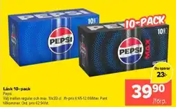 Coop Extra Läsk 10-pack erbjuda