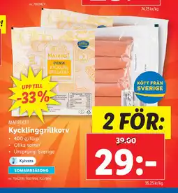 Kycklinggrillkorv