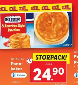 Lidl Mcennedy pannkakor erbjuda