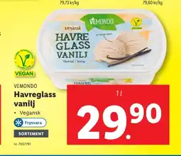 Lidl Vemondo glass erbjuda