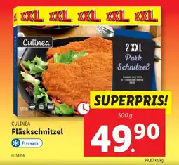 Lidl Culinea schnitzel erbjuda