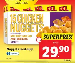 Lidl Culinea kycklingnuggets erbjuda