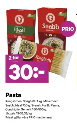City Gross Pasta erbjuda