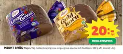 Coop MJUKT BRÖD Pågen erbjuda