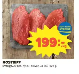 Coop ROSTBIFF erbjuda