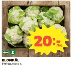 Coop BLOMKÅL erbjuda
