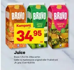 City Gross Juice Bravo erbjuda