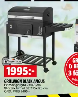 Bauhaus GRILLVAGN BLACK ANGUS erbjuda