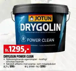 Bauhaus DRYGOLIN POWER CLEAN erbjuda