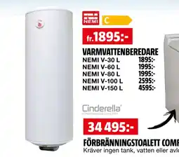 Bauhaus VARMVATTENBEREDARE erbjuda