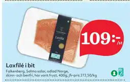 Hemköp Laxfilé i bit erbjuda