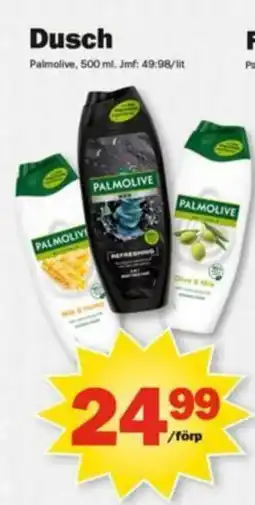 Pekås Dusch Palmolive erbjuda